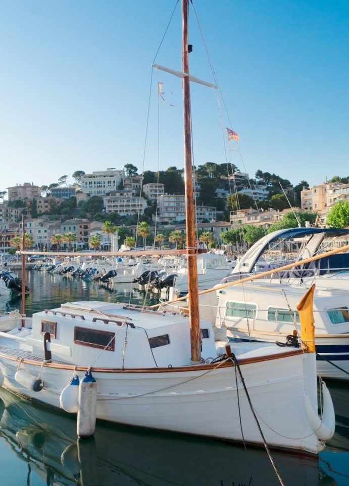 Boote im Hafen von Port Soller