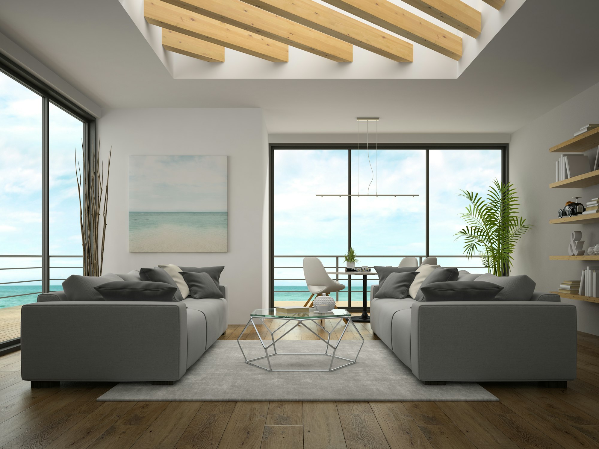 Immobilie mit modernem Innendesign und Meerblick in El Molinar Mallorca