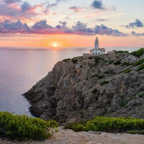 Leuchtturm von Capdepera auf Mallorca