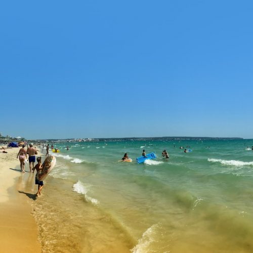 Strand der Playa de Palma Mallorca