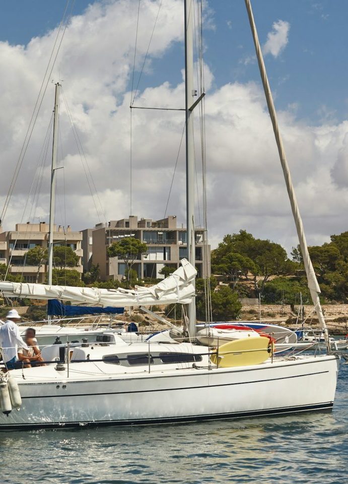 Sporthafen im Süden von Mallorca