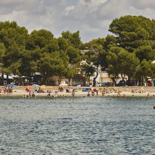 Strand in Colonia Sant Jordi Mallorca